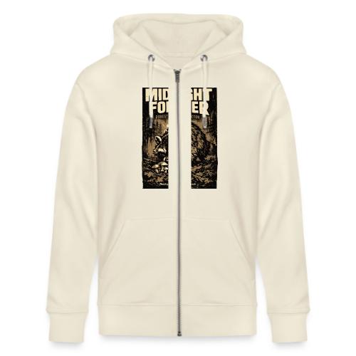 Midnight Forager Raccoon Mushroom Hunter - Stanley/Stella Cultivator Organic Zip Hoodie