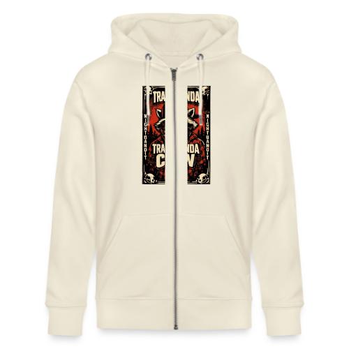 Midnight Forager Raccoon Mushroom Hunter - Stanley/Stella Cultivator Organic Zip Hoodie
