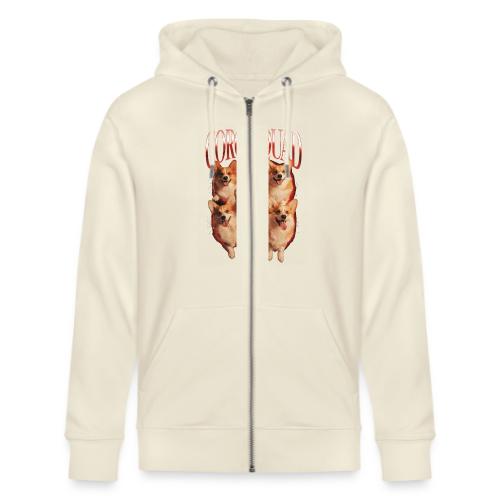 Corgi Squad Funny Dog Lover Vintage Shirt - Stanley/Stella Cultivator Organic Zip Hoodie
