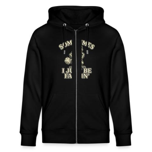 Sometimes I Just Be Fartin Funny Frog Shirt - Stanley/Stella Cultivator Organic Zip Hoodie