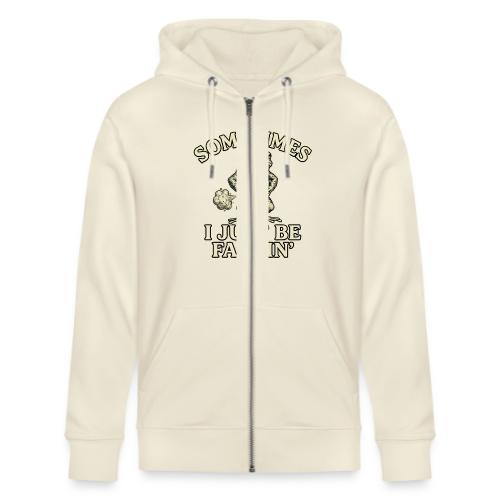 Sometimes I Just Be Fartin Funny Frog Shirt - Stanley/Stella Cultivator Organic Zip Hoodie