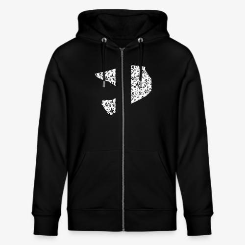 Floral Helmet - Stanley/Stella Cultivator Organic Zip Hoodie