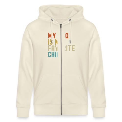 MY DOG IS MY FAVORITE CHILD - Stanley/Stella Cultivator Organic Zip Hoodie