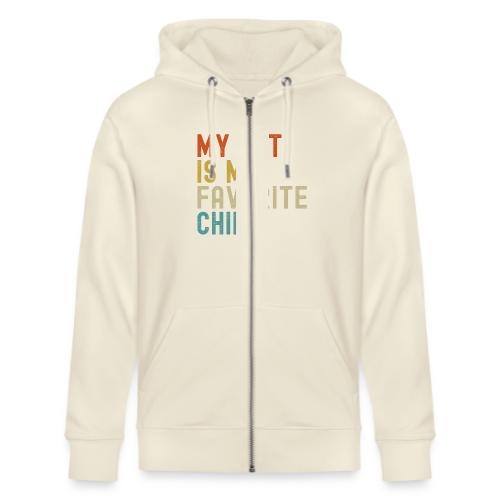 MY CAT IS MY FAVORITE CHILD - Stanley/Stella Cultivator Organic Zip Hoodie