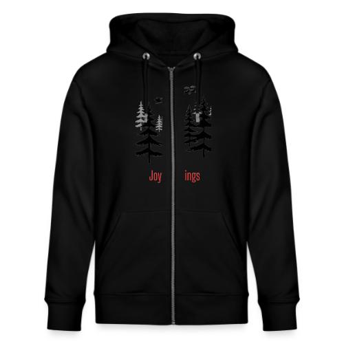 Joyful Tidings Christmas T-Shirt - Stanley/Stella Cultivator Organic Zip Hoodie