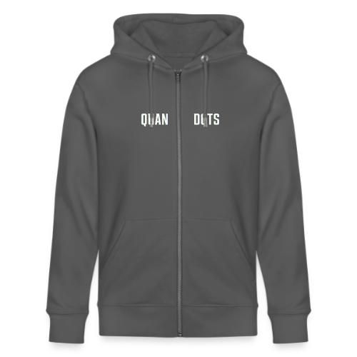 White Quantum Dots (QLED) Collection - Stanley/Stella Cultivator Organic Zip Hoodie