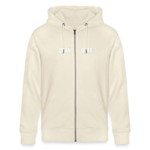 White Quantum Dots (QLED) Collection - Stanley/Stella Cultivator Organic Zip Hoodie