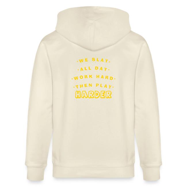 We Slay All Day Shiny Shirt Metallic Silver & Gold