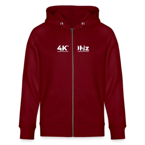 White 4K120Hz Collection - Stanley/Stella Cultivator Organic Zip Hoodie