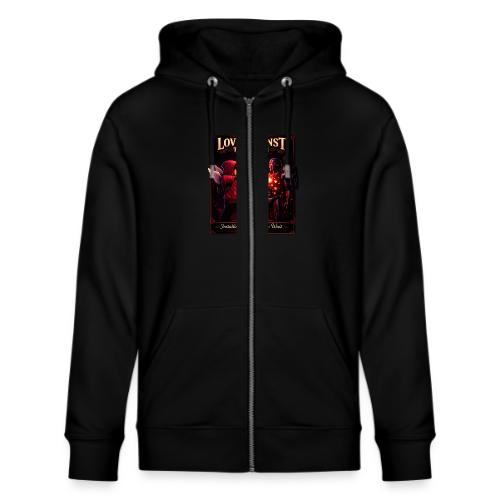 Love Against The System – Cyberpunk Art - Stanley/Stella Cultivator Organic Zip Hoodie
