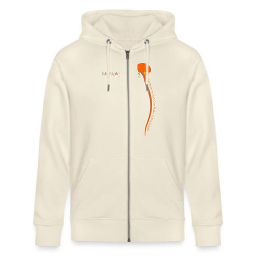 The Brain is Just Part of the MS Puzzle - Stanley/Stella Cultivator Organic Zip Hoodie