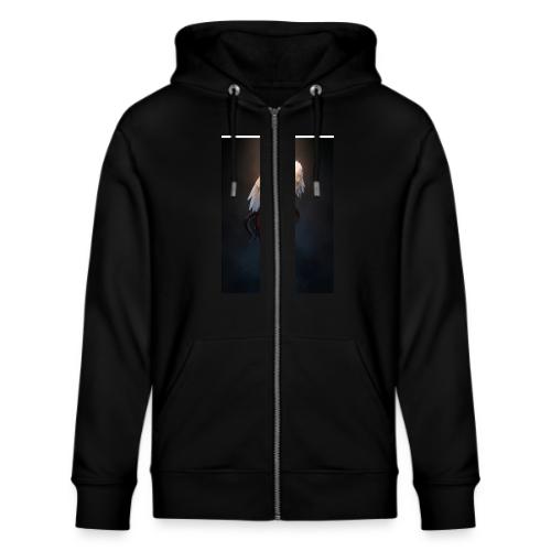 Angel vs Demon Wings Dark Aesthetic Gothic T-Shirt - Stanley/Stella Cultivator Organic Zip Hoodie