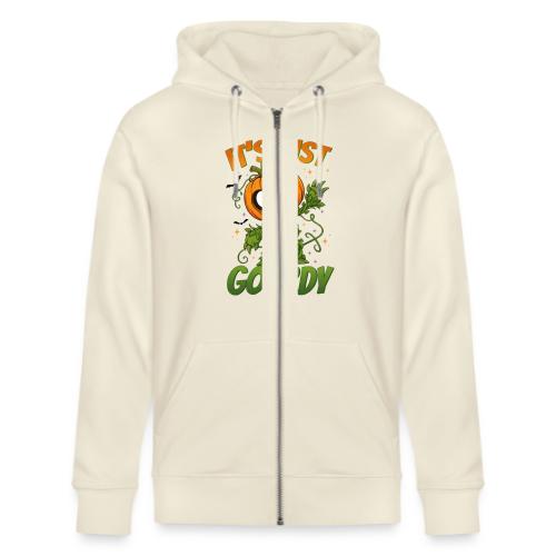 Cute Pumpkin Monster “It’s Just Gourdy” Funny - Stanley/Stella Cultivator Organic Zip Hoodie