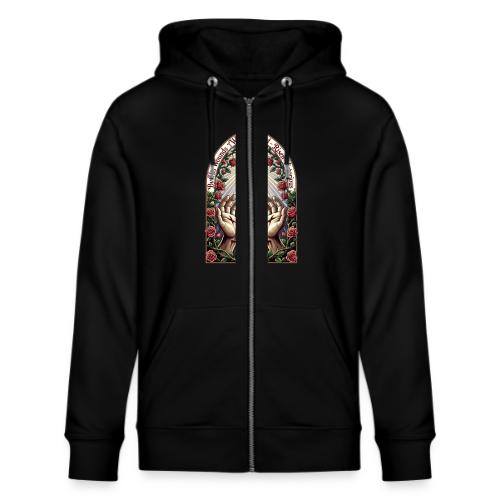 Easter By His Wounds Healed T Shirt, Renewal Gift - Stanley/Stella Cultivator Organic Zip Hoodie