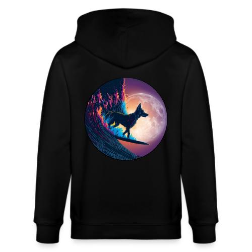 Black Dog Dropping In - Stanley/Stella Cultivator Organic Zip Hoodie