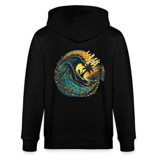 Sunrise Flower Barrel - Stanley/Stella Cultivator Organic Zip Hoodie