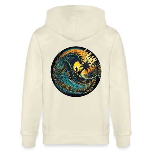 Sunrise Flower Barrel - Stanley/Stella Cultivator Organic Zip Hoodie