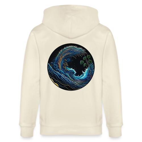 Leaf Wave - Stanley/Stella Cultivator Organic Zip Hoodie