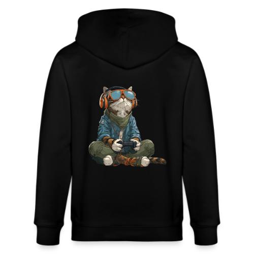 Cat: Purrfect Player - Stanley/Stella Cultivator Organic Zip Hoodie