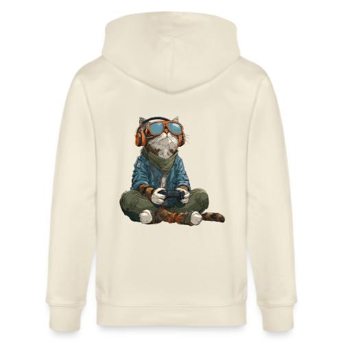 Cat: Purrfect Player - Stanley/Stella Cultivator Organic Zip Hoodie
