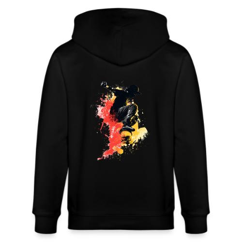 Skateboarding: Splash of Motion - Stanley/Stella Cultivator Organic Zip Hoodie