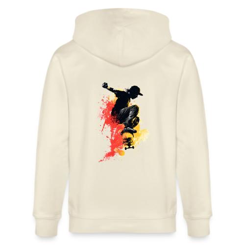 Skateboarding: Splash of Motion - Stanley/Stella Cultivator Organic Zip Hoodie