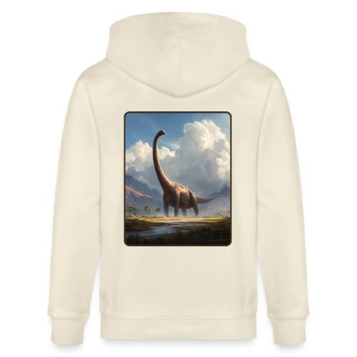 Brachiosaurus Valley Landscape Design - Stanley/Stella Cultivator Organic Zip Hoodie