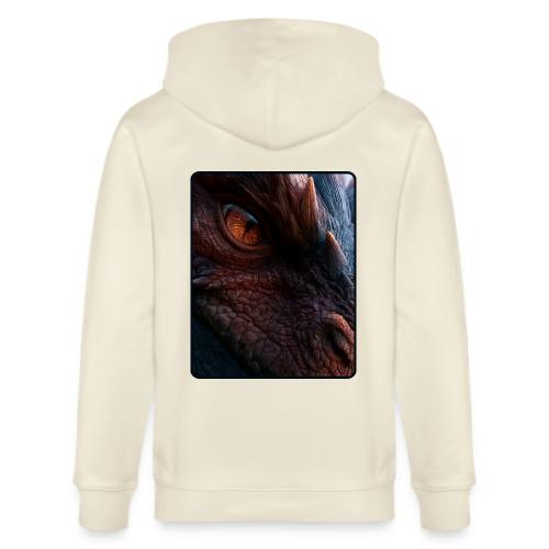 Fierce Ancient Dragon Portrait Design - Stanley/Stella Cultivator Organic Zip Hoodie