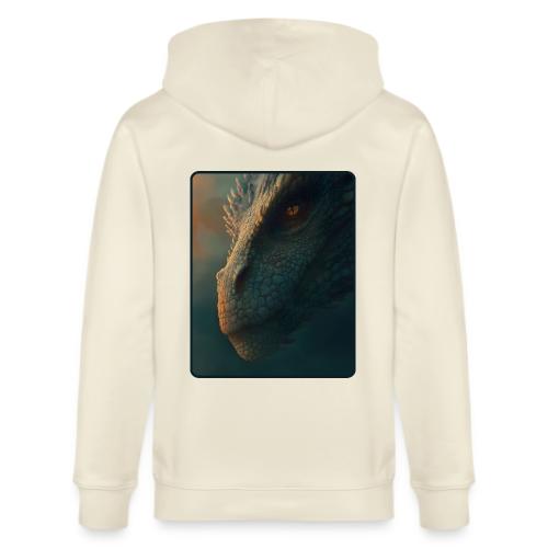 Golden Eye Dragon Close-Up Design - Stanley/Stella Cultivator Organic Zip Hoodie