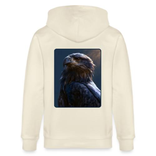 Majestic Eagle Cinematic Portrait Design - Stanley/Stella Cultivator Organic Zip Hoodie