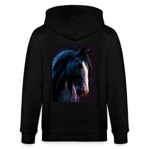 Noble Horse Cinematic Portrait Design - Stanley/Stella Cultivator Organic Zip Hoodie