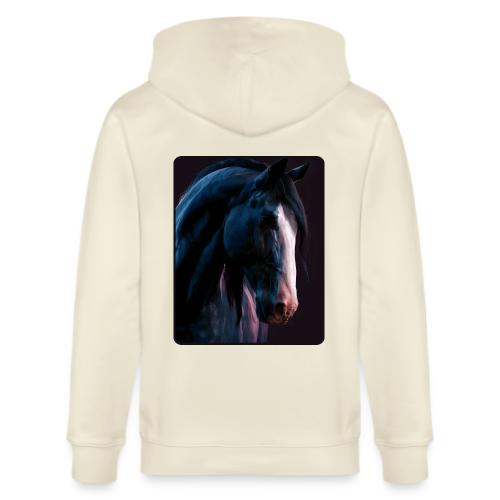 Noble Horse Cinematic Portrait Design - Stanley/Stella Cultivator Organic Zip Hoodie