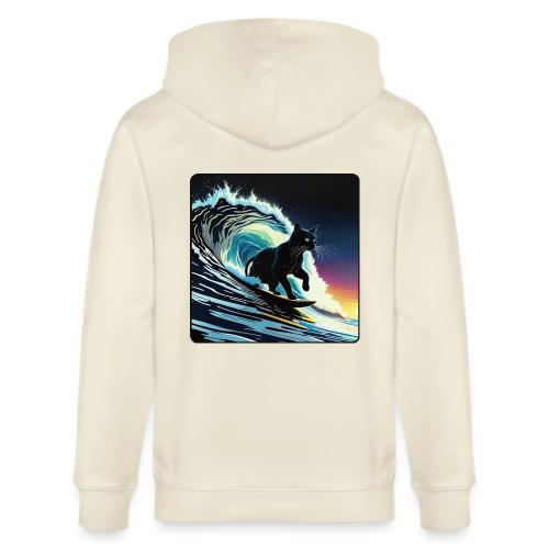 Black Cat Dawn Patrol - Stanley/Stella Cultivator Organic Zip Hoodie