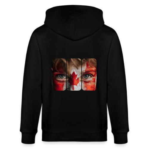 Canada: Maple Leaf Gaze - Stanley/Stella Cultivator Organic Zip Hoodie