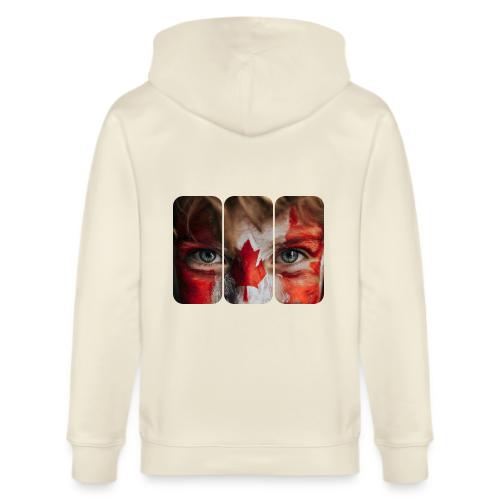 Canada: Maple Leaf Gaze - Stanley/Stella Cultivator Organic Zip Hoodie