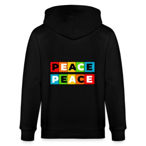 Colorful Peace - Stanley/Stella Cultivator Organic Zip Hoodie