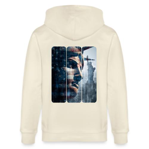 USA: Liberty in Three Visions - Stanley/Stella Cultivator Organic Zip Hoodie