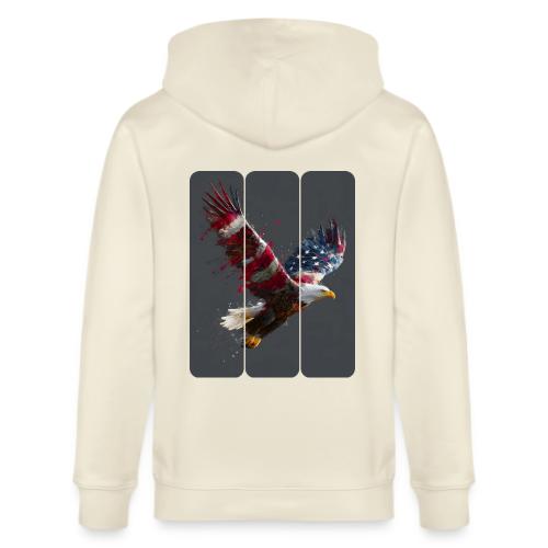 USA: Freedom in Flight - Stanley/Stella Cultivator Organic Zip Hoodie