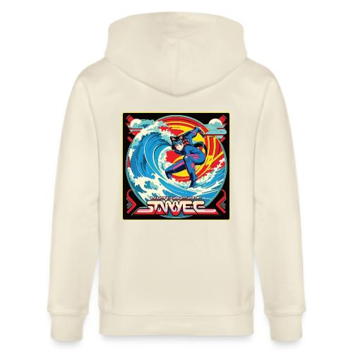 Anime Wavecat Surfer - Stanley/Stella Cultivator Organic Zip Hoodie