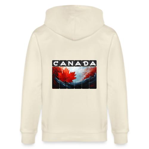Canada Icon in Color - Stanley/Stella Cultivator Organic Zip Hoodie