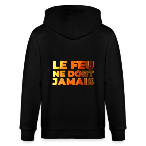 Fire never sleeps - Stanley/Stella Cultivator Organic Zip Hoodie