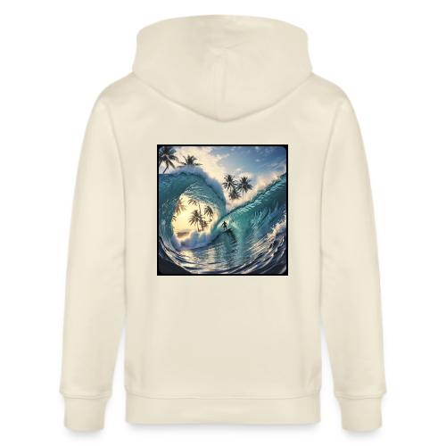 Double-Barrel Wave - Stanley/Stella Cultivator Organic Zip Hoodie