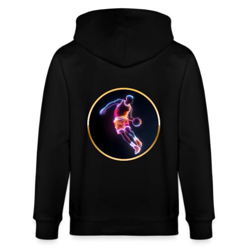 Neon Basketball Player - Stanley/Stella Cultivator Organic Zip Hoodie