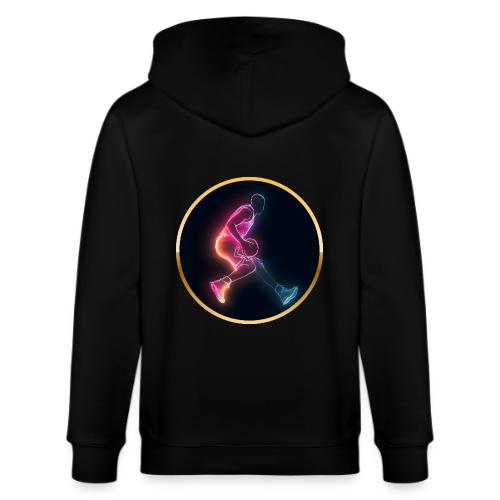 Basketball: Golden Court Glow - Stanley/Stella Cultivator Organic Zip Hoodie