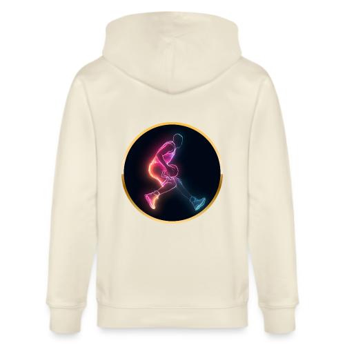 Basketball: Golden Court Glow - Stanley/Stella Cultivator Organic Zip Hoodie