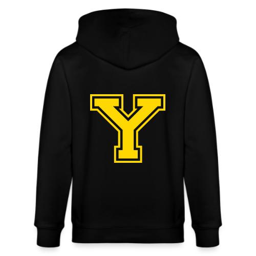 Letter Y – Capital Athletic Alphabet Monogram - Stanley/Stella Cultivator Organic Zip Hoodie
