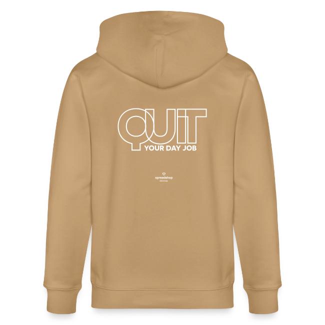 Quit in white