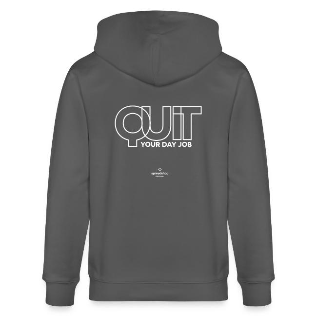 Quit in white