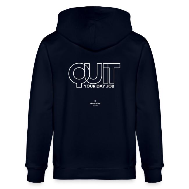 Quit in white