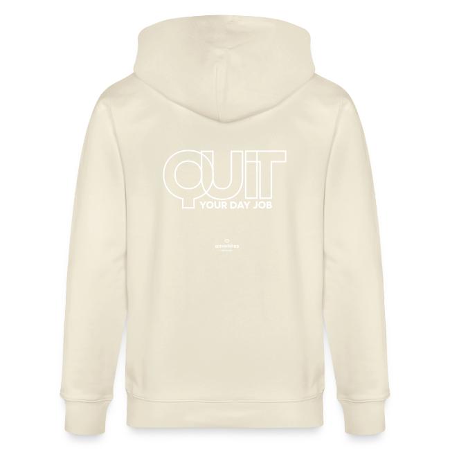 Quit in white